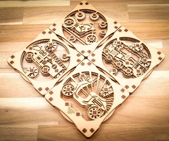 Kinetic Coasters
