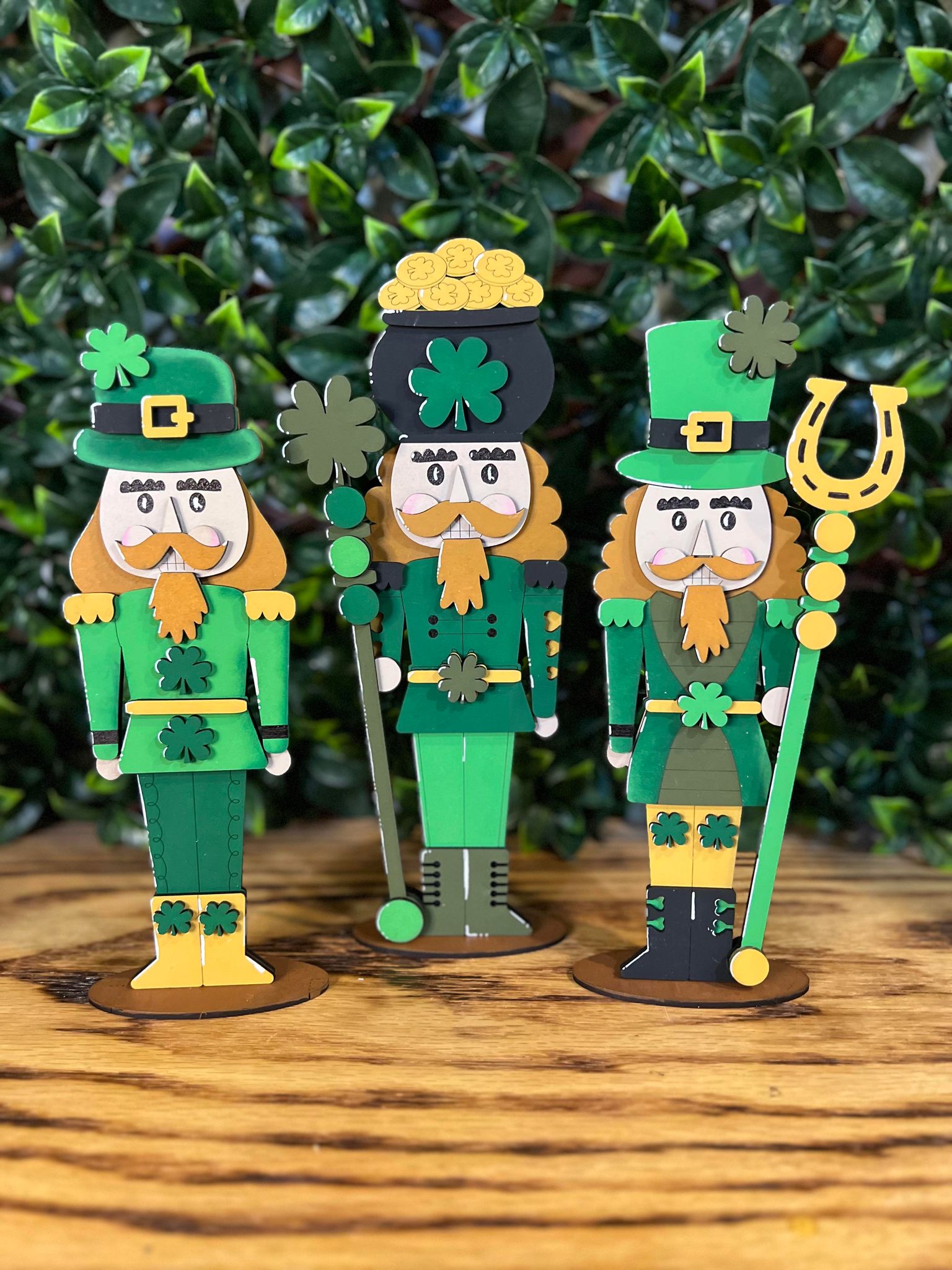 St. Patrick's Day Nutcrackers